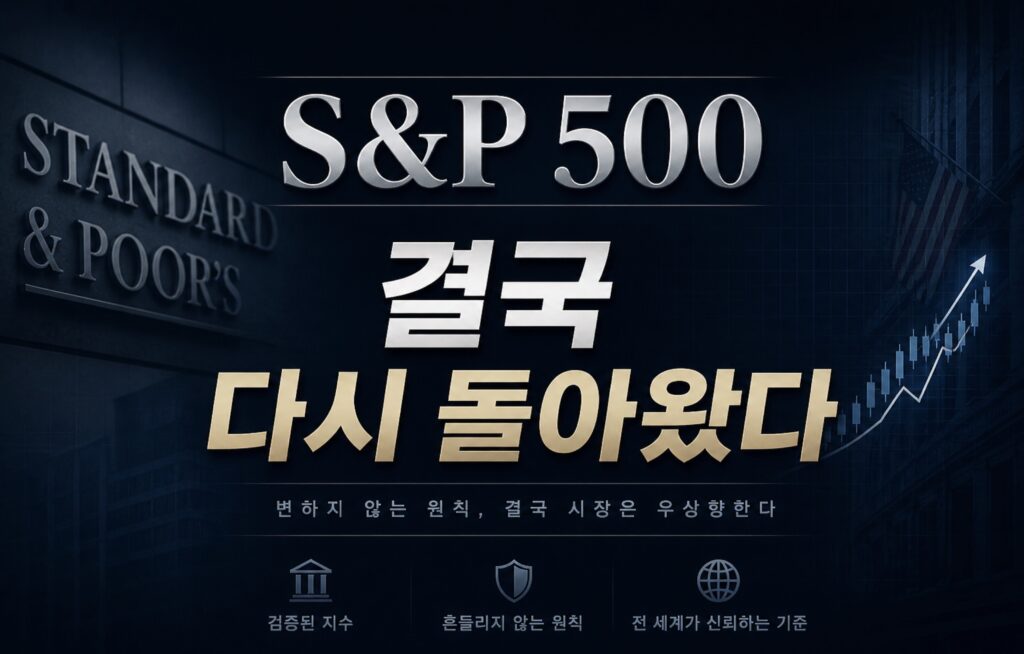 S&P500 ETF 장기투자 수익률과 포트폴리오 전략 정리