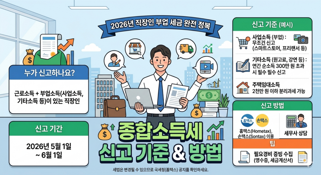 직장인 부업 세금 2026
