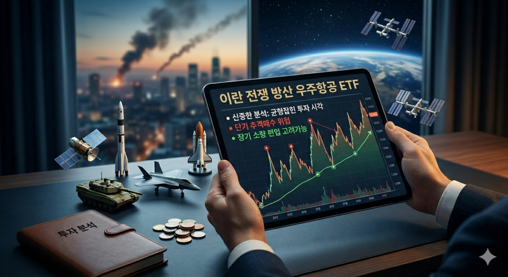 이란 전쟁 방산 우주항공 ETF 대응