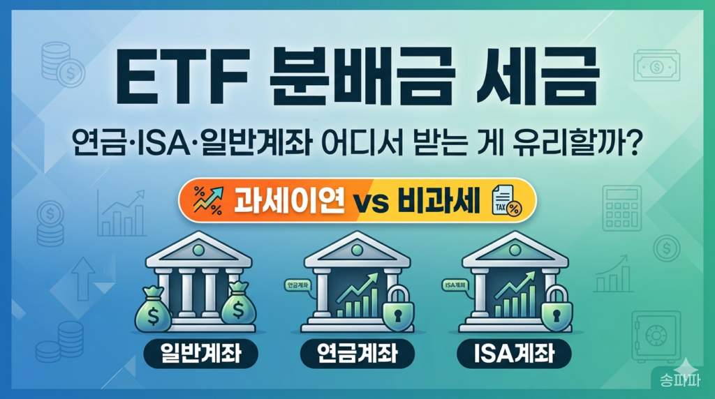 ETF 분배금 세금 완전정리